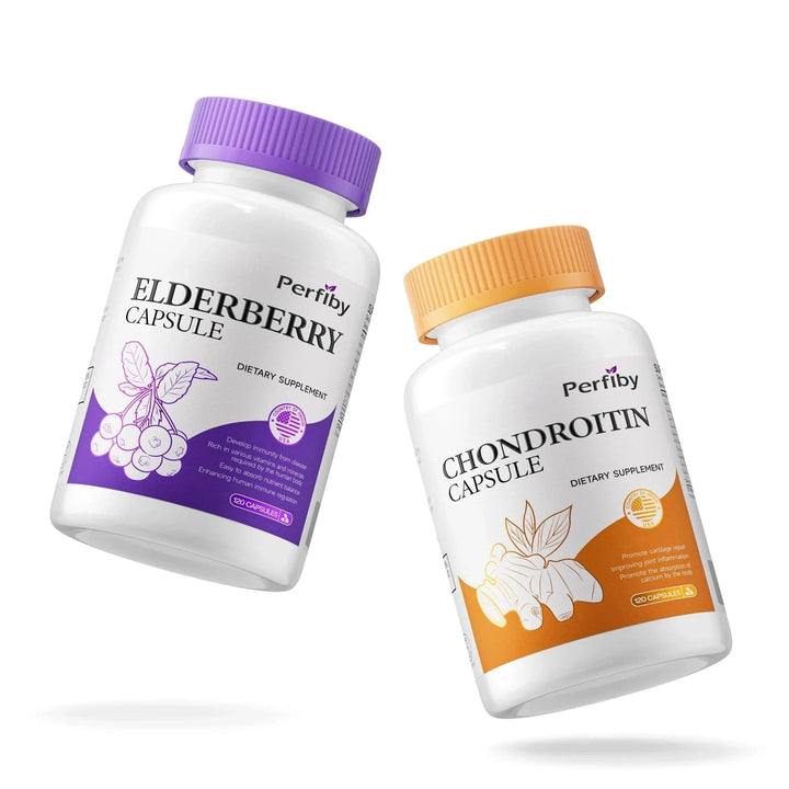 Perfiby Bundle Elderberry Capsule and Chondroitin Capsule