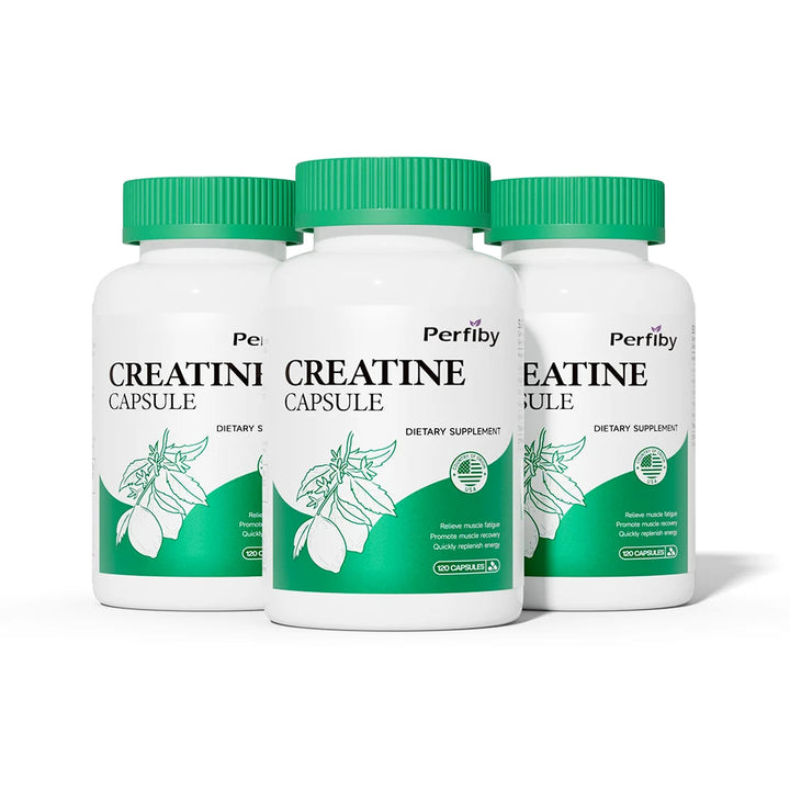 Perfiby Creatine Capsules 3 Bottles Value Pack